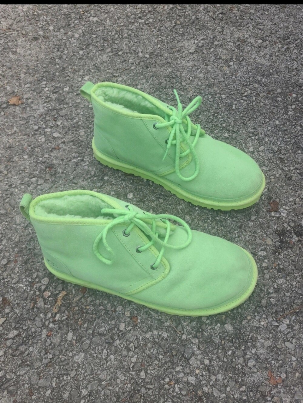 Green men's UGG Chukkas